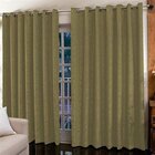 Cortina Jacquard Para Sala/quarto 2,00 X 1,80 M | Admirare Fe